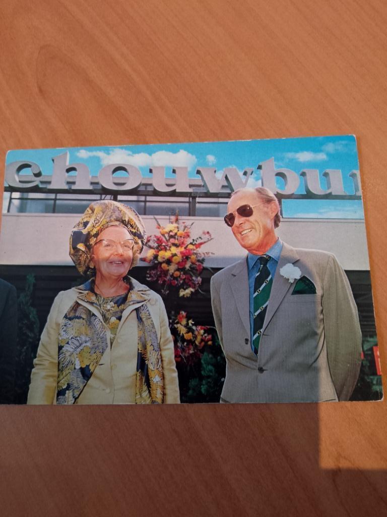 Oude prentkaarten Nederlands vorstenpaar, Boeken, Verzenden