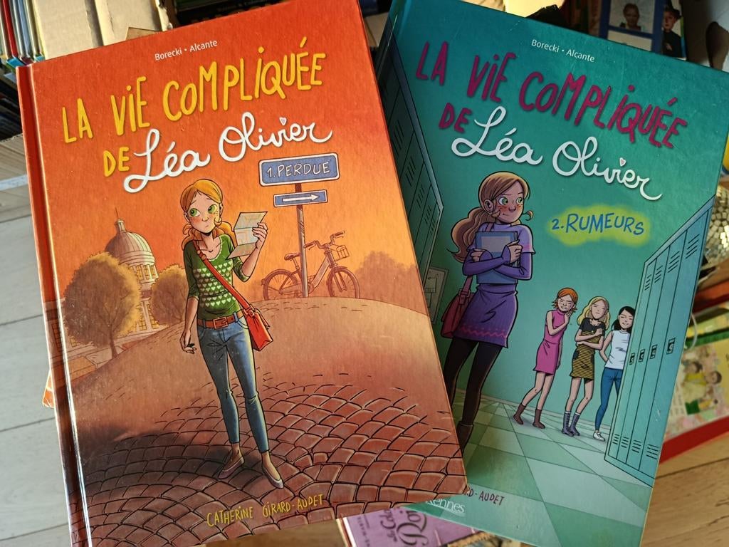 Lea Olivier en BD, Boeken