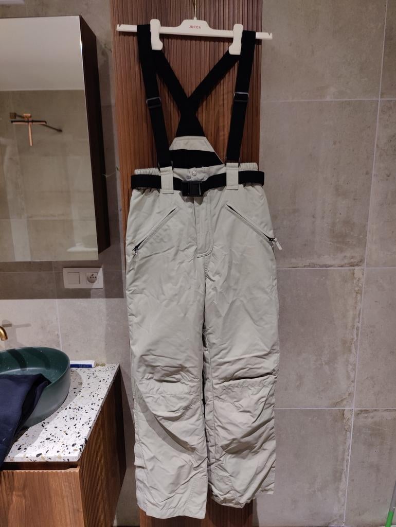 Beige skibroek maat S (Degré 7), Kleding | Dames, Broek, Ophalen of Verzenden, Zo goed als nieuw, Maat 36 (S)