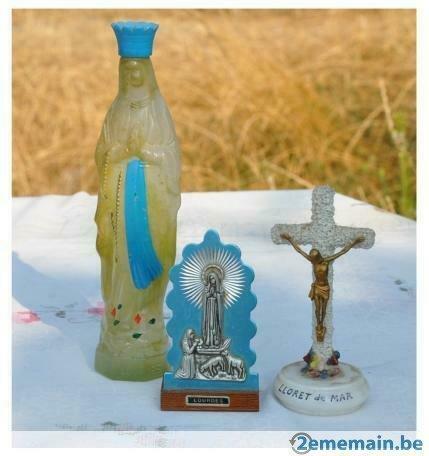 lot de 3 objets religieux, Antiquités & Art