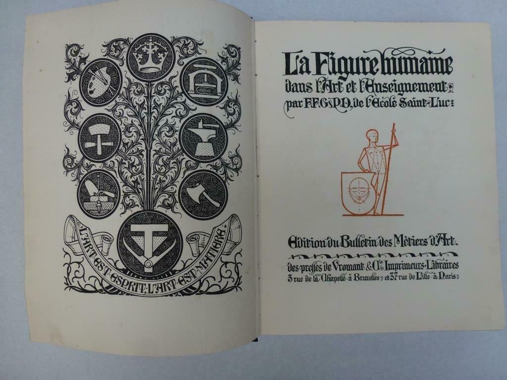 La figure humaine dans l'art et l'enseignement, Envoi, FFGPD de l'école Saint-Lu