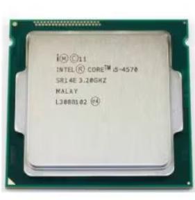 Intel Core i5 4570 3,2 GHz avec socket LGA 1150, Informatique & Logiciels, Processeurs, Enlèvement ou Envoi, Utilisé, 3 à 4 Ghz
