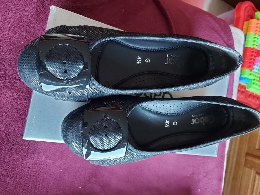 Chaussures femme GABOR 37,5 portées 3 heures !, Gabor, Comme neuf, Enlèvement, Noir