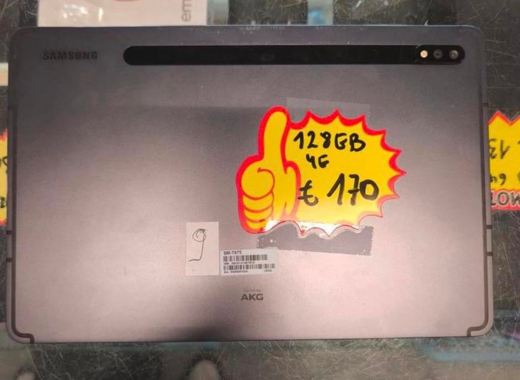 Samsung galaxy tab s7 128Gb 4G, Computers en Software, Android Tablets, Ophalen, Zo goed als nieuw