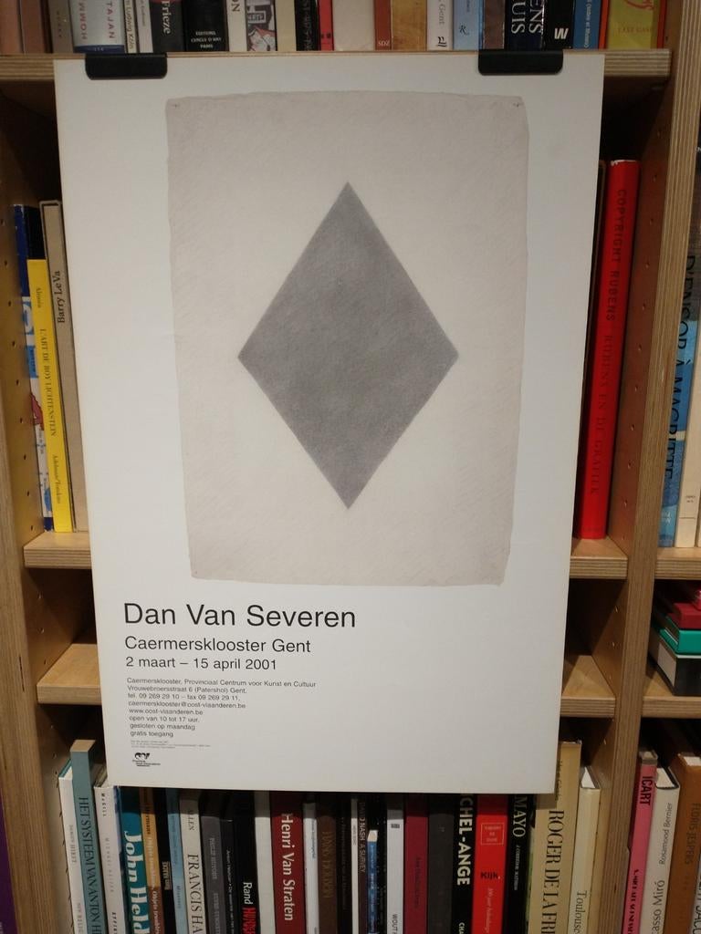 Dan Van Severen - Gent, Caermersklooster, 2001 - affiche, Enlèvement ou Envoi, Comme neuf