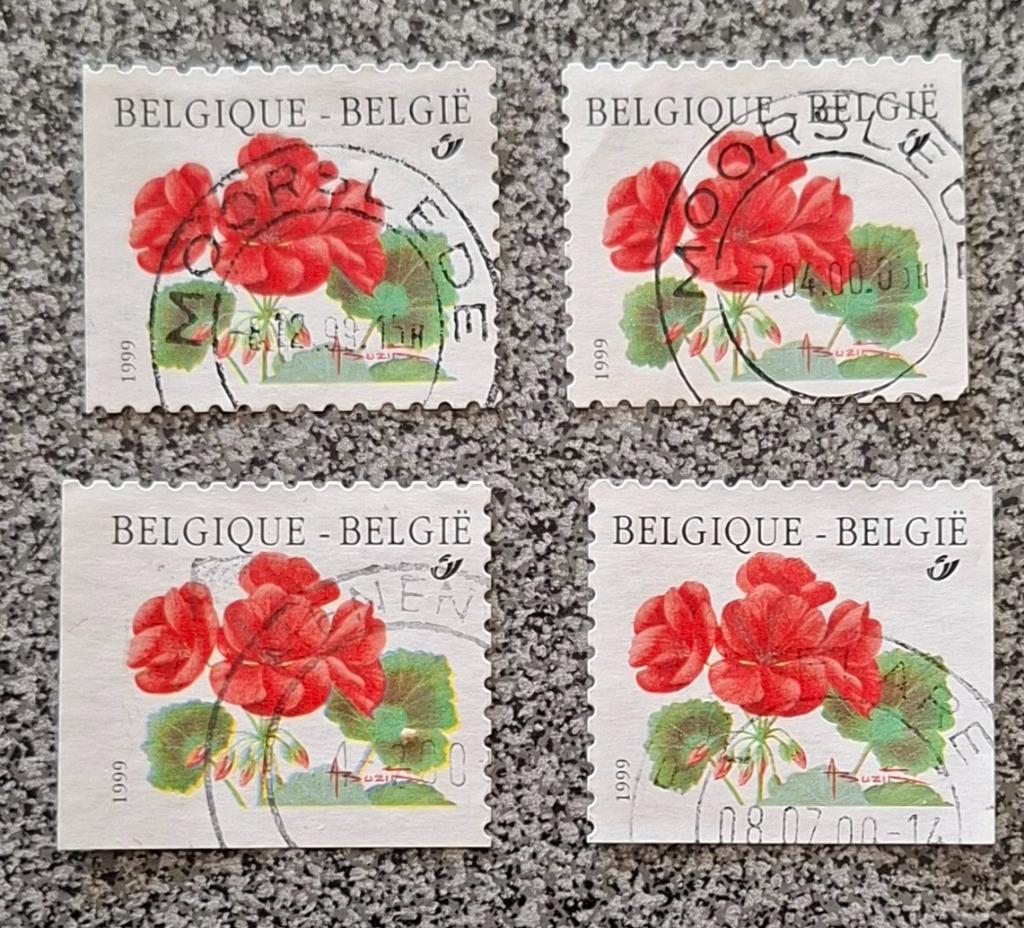 Postzegels België OBP 2850/2850c, Postzegels en Munten, Postzegels | Europa | België, Ophalen of Verzenden, Gestempeld, Gestempeld