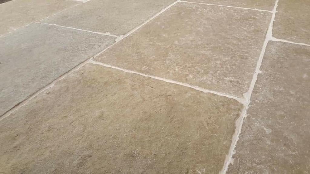 AKTIE DEZE WEEK! BOURGONDISCHE DALLEN RAW CHATEAU 60X90CM, Ophalen of Verzenden, Nieuw, Overige vormen, Overige materialen