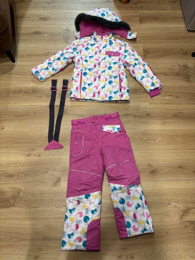 Veste et pantalon de ski 10 ans - taille 140, Ophalen of Verzenden, Zo goed als nieuw, Ski, Kleding
