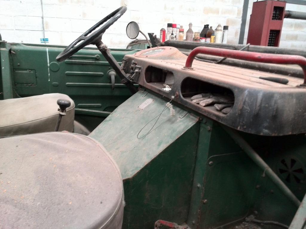 Renault Goelette 1954, 50 kW, Bruin, Handgeschakeld, Vierwielaandrijving