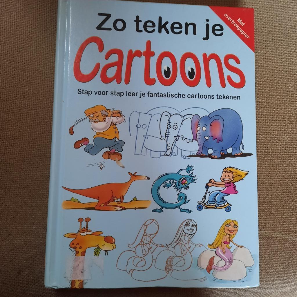 ZO TEKEN JE CARTOONS (PARRAGON) _ PAUL B. DAVIES, Boeken, Ophalen of Verzenden, Tekenen en Schilderen