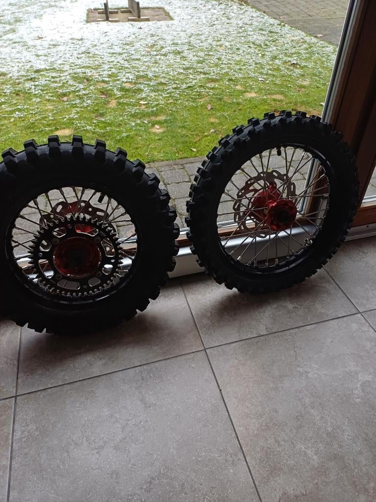 Haan cross wielen yamaha 65cc, Motoren, Ophalen