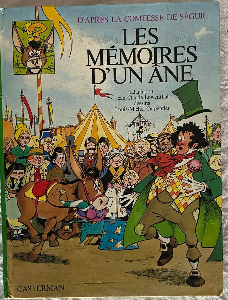 Les mémoires d’un âne - comtesse de Ségur, Enlèvement, Comme neuf