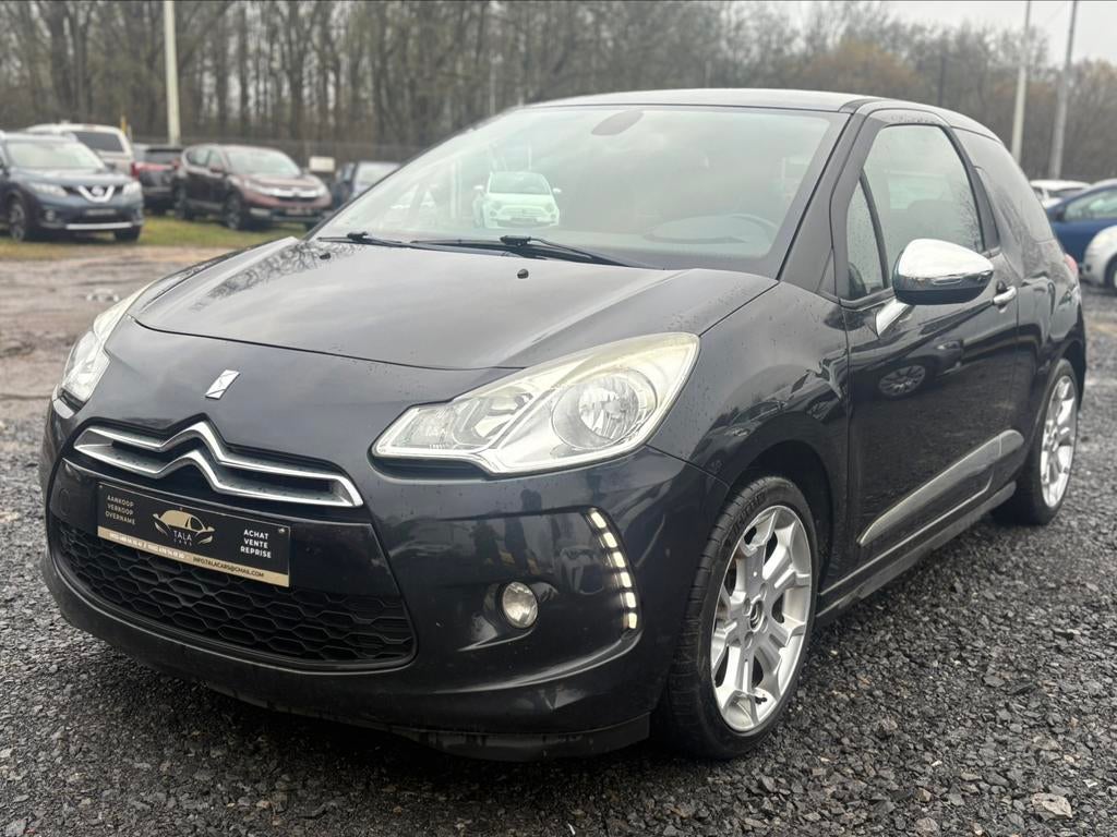 Citroën Ds3 1.6i 159.000 KM JANTES/AIRCO/CUIR/ECRAN, Cuir, Euro 5, Achat, Boîte manuelle
