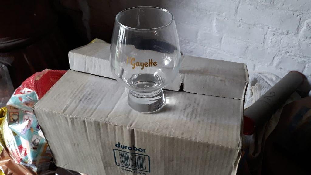 Lot de 6 verres à bières "El gayette"neuf, Enlèvement
