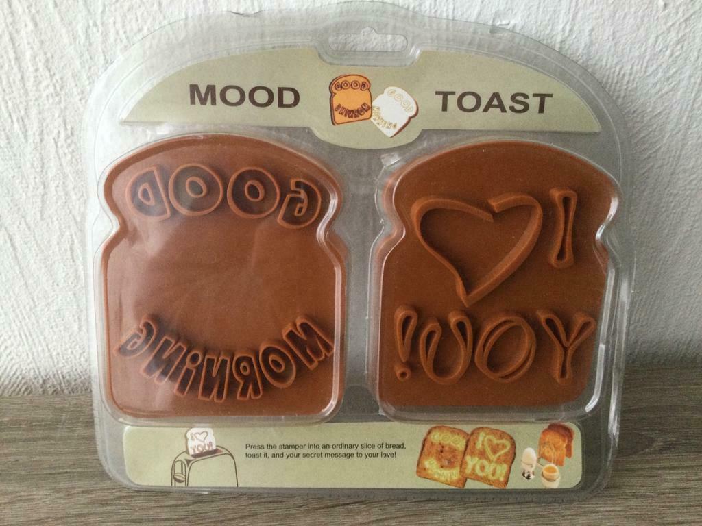 Tampon pour toast personnalisé, Neuf