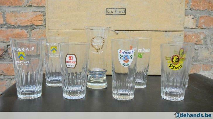 Ginder Ale bierglazen, Gebruikt