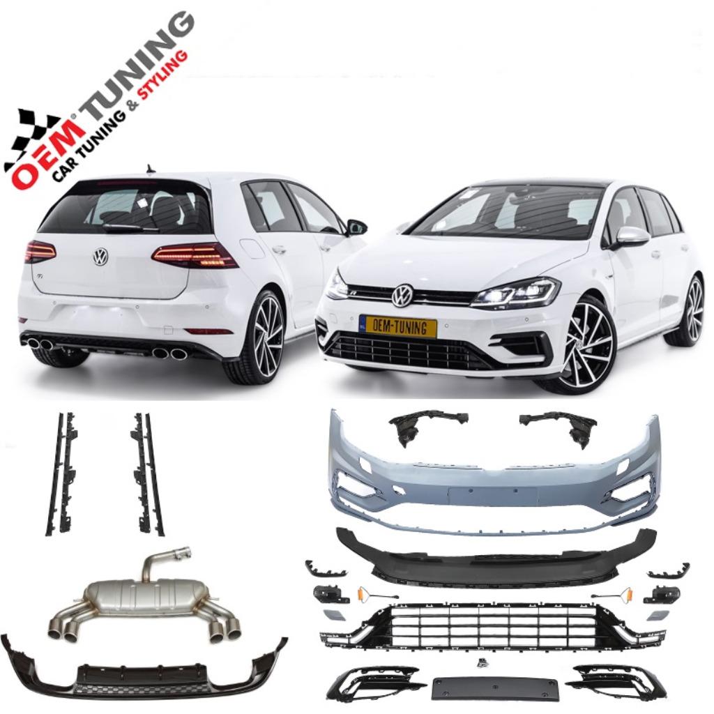 Bodykit geschikt voor GOLF 7.5 | R-LOOK | 2017 – 2020 |, Volkswagen, Nieuw, Ophalen of Verzenden, Bumper