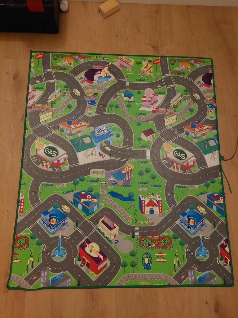 Speelmat auto, Ophalen of Verzenden, Zo goed als nieuw