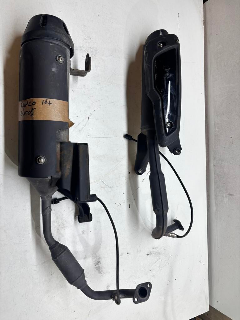 Verschillende uitlaten Sym, Kymco, Peugeot etc, Fietsen en Brommers, Brommeronderdelen | Scooters, Ophalen, Gebruikt, Uitlaat