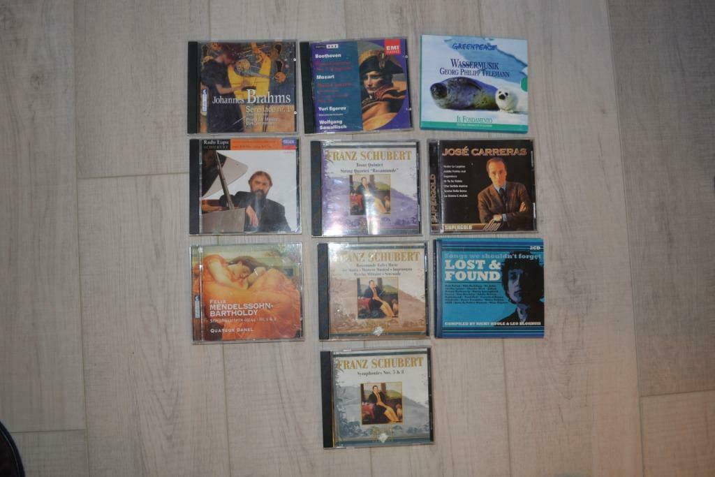 10 cd's van vooral klassieke muziek, Ophalen of Verzenden, Gebruikt