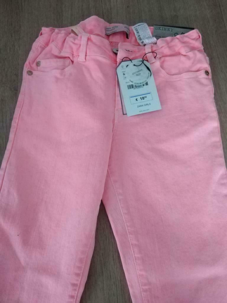 Broek meisje-Zara (nieuw), Enfants & Bébés, Vêtements enfant | Taille 134, Fille, Pantalon, Neuf, Zara