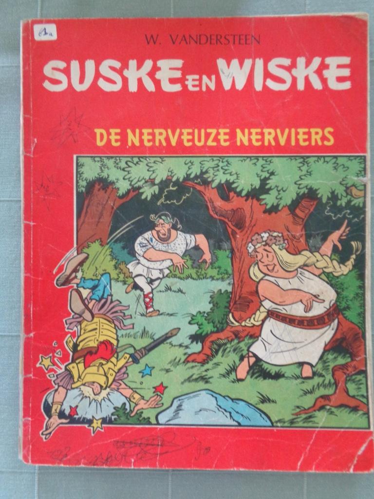 Suske en Wiske - De Nerveuze Nerviers (1e druk 1964), Boeken, Ophalen of Verzenden