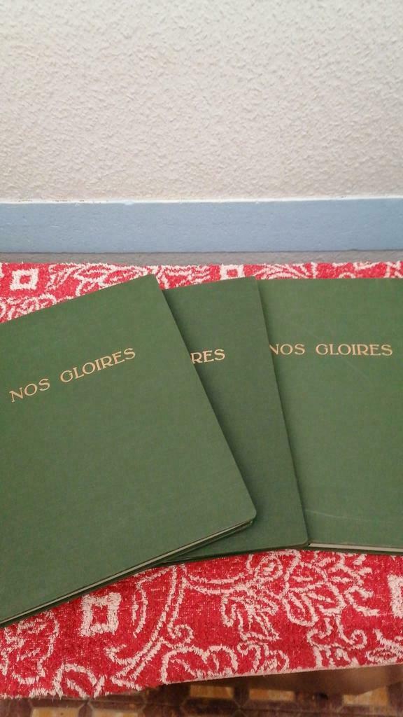 3 ALBUMS encyclopédie NOS GLOIRES (les trois) ⬇️, Ophalen, Zo goed als nieuw