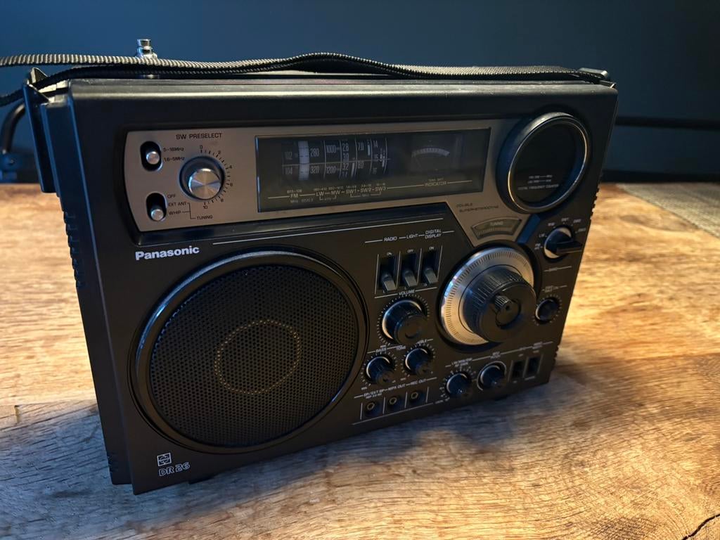 Panasonic draagbare radio, Audio, Tv en Foto, Radio's, Ophalen, Gebruikt, Radio