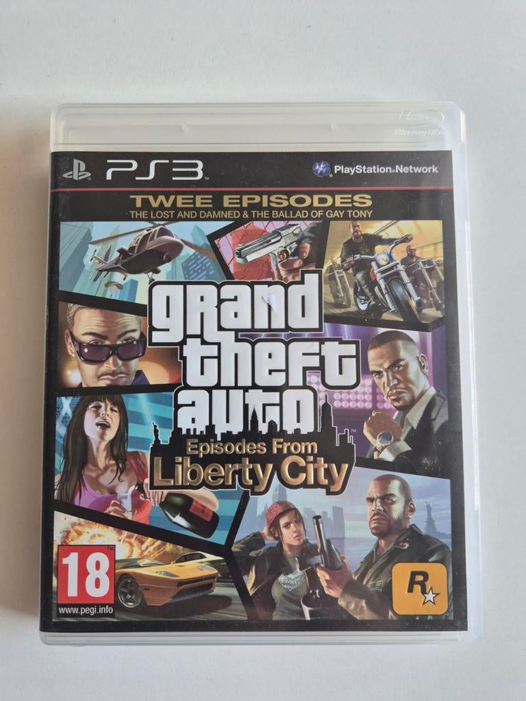 Grand theft auto episodes from liberty city playstation 3, Enlèvement ou Envoi, Comme neuf