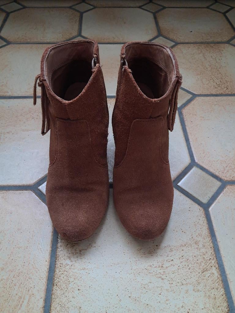 Boots maat 36, Bruin, Lage of Enkellaarzen, Ophalen of Verzenden, Gedragen