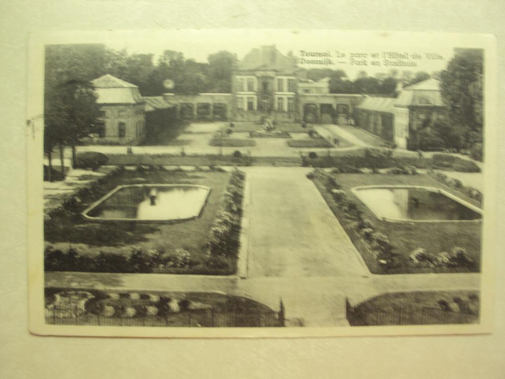 49463 - TOURNAI - LE PARC ET L'HOTEL DE VILLE, Ophalen of Verzenden