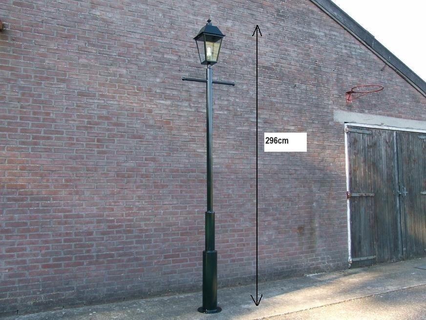 Lantaarnpaal Ijzeren lantarenpalen verzinkt en gecoat, Ophalen, Nieuw