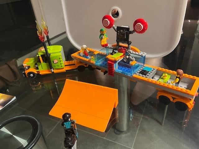 Lego Stuntz set 60294, Ophalen of Verzenden, Zo goed als nieuw, Complete set, Lego