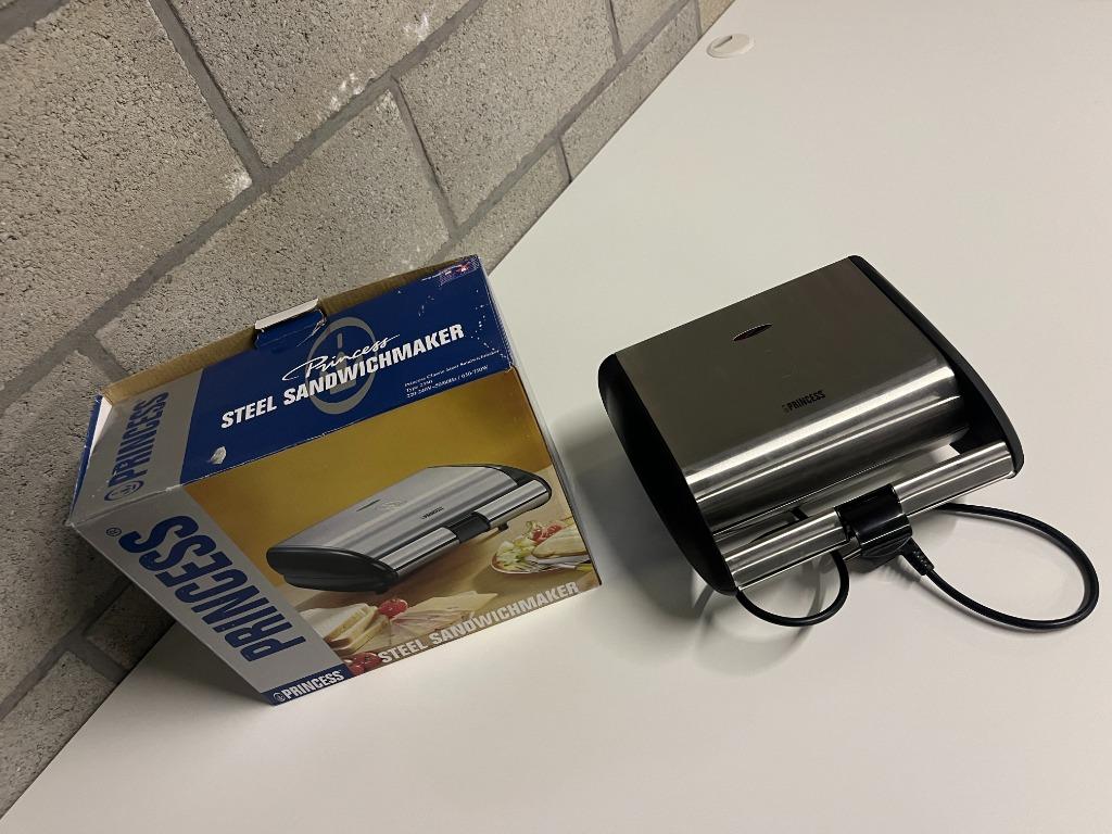 Croque monsieur toestel, Ophalen, Uitneembare platen, Zo goed als nieuw