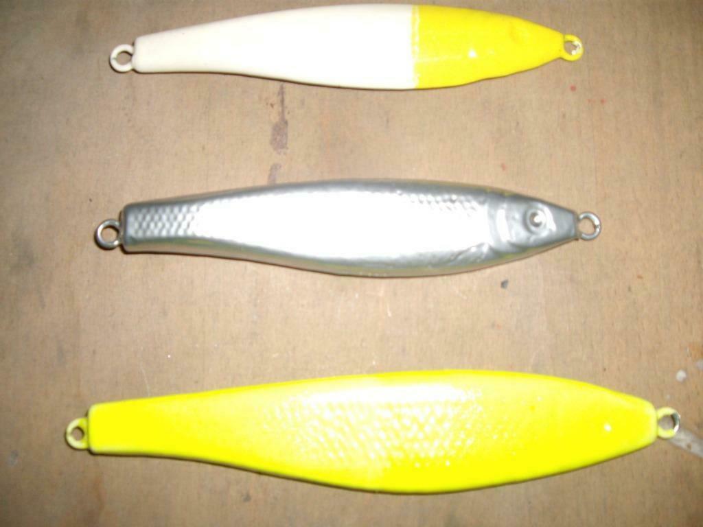 jensens pilkers 65, 85, 105, 110 125, 165a170,180,250, 350gr, Ophalen of Verzenden, Nieuw, Dobber of Lood