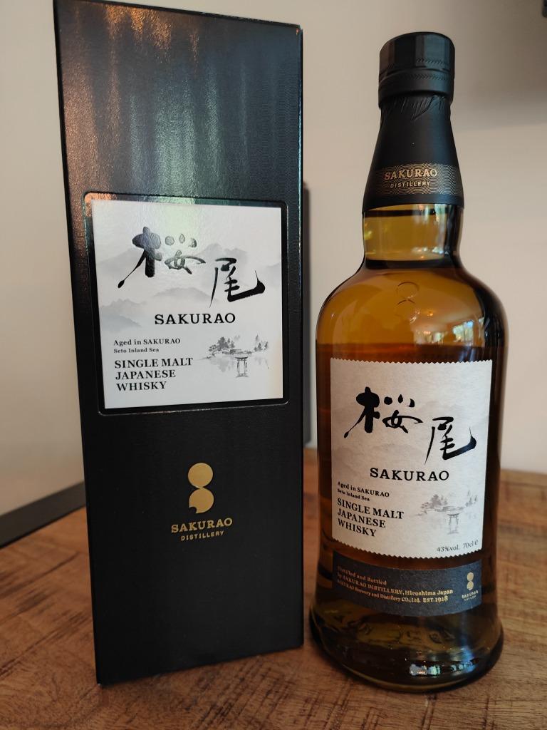 Sakurao Single Malt 43% - 70 cl (Togouchi), Overige gebieden, Overige typen, Nieuw, Ophalen of Verzenden