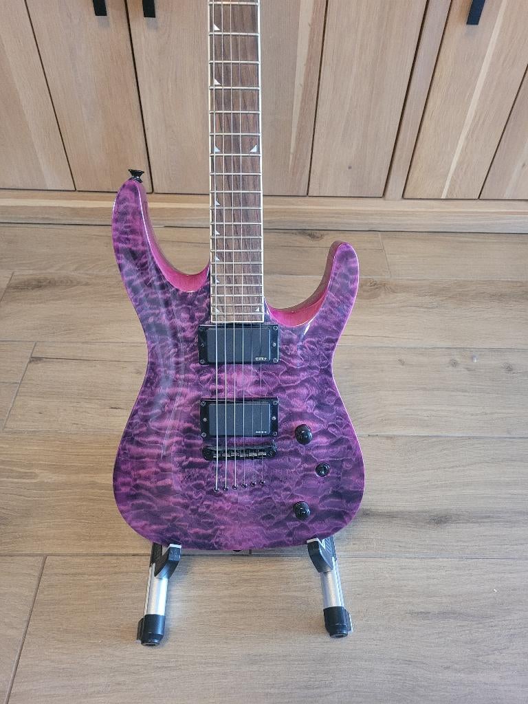 Jackson SLATTXMGQ 3-6 Trans Purple/paars, Ophalen, Zo goed als nieuw, Solid body, Overige merken