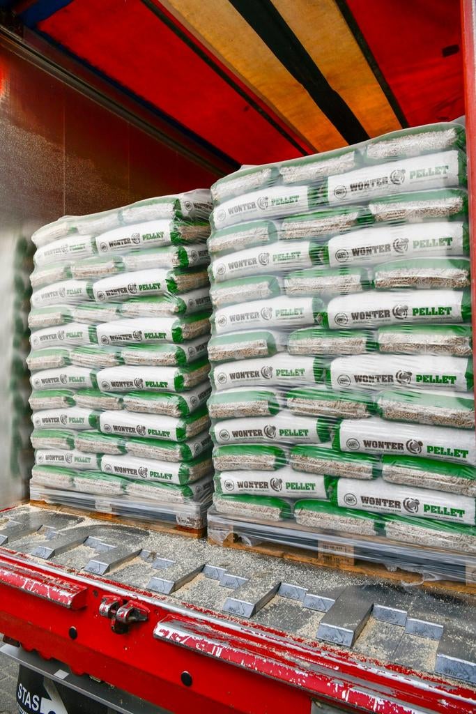 Houtpellets, Ophalen