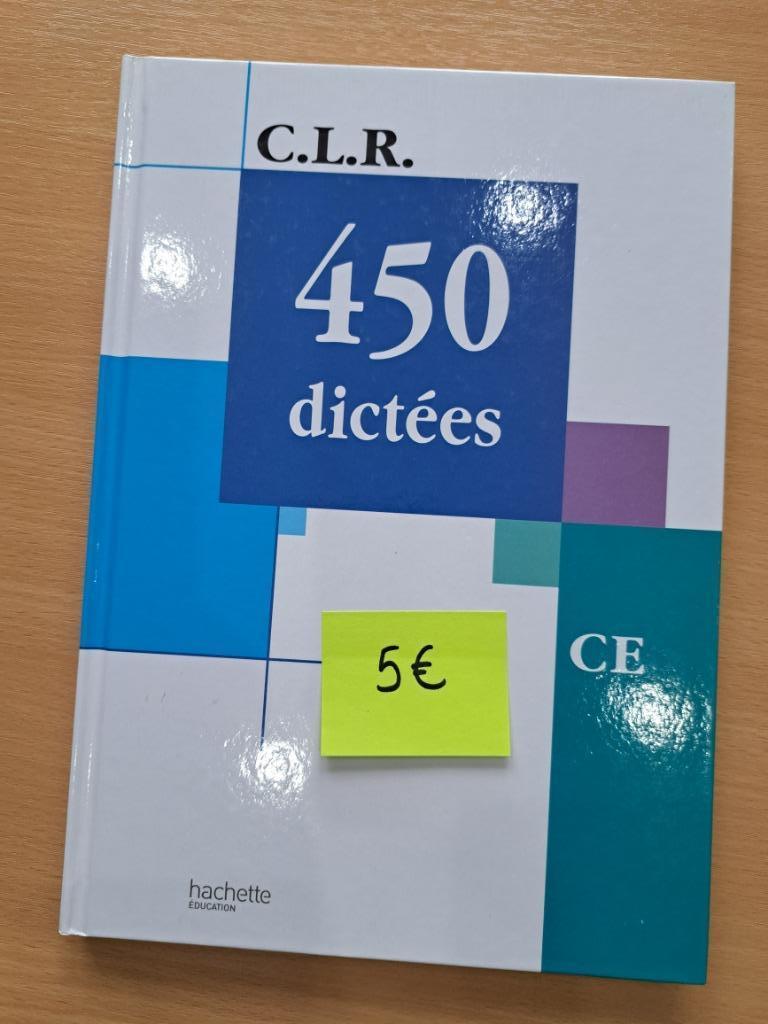450 dictées CE1/CE2 - Manuel scolaire Français, Ophalen, Frans, Hachette, Zo goed als nieuw