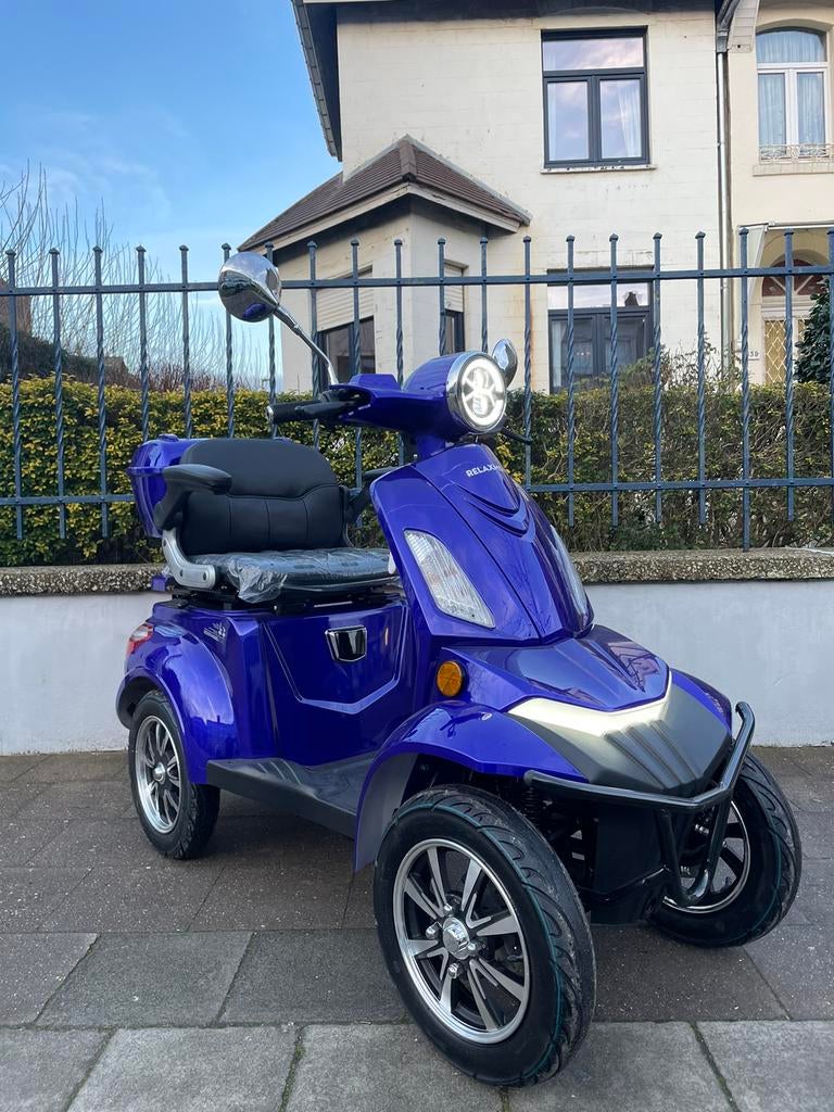 Scootmobiel 25km/h RELAXMOVE voiturette électrique état neuf, Enlèvement ou Envoi, Pliant, Comme neuf, Fauteuil roulant électrique