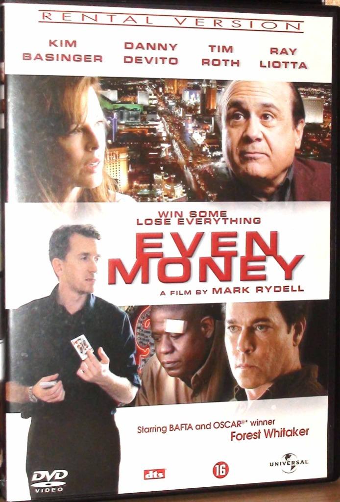 dvd even money, Ophalen of Verzenden, Actie