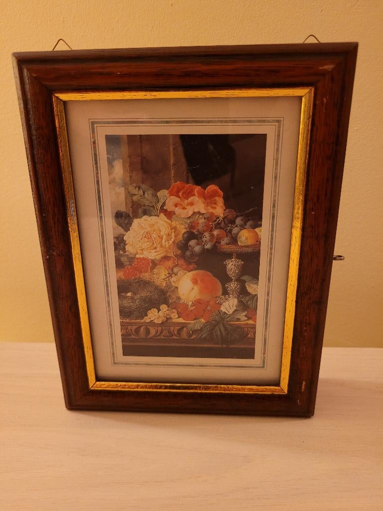 vintage houten sleutelkastje, Antiek en Kunst, Ophalen of Verzenden