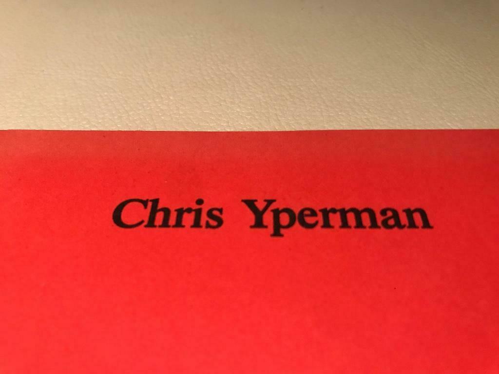 Chris Yperman gedichten tekeningen Hugo Claus op 250excempla, Ophalen of Verzenden, Zo goed als nieuw, Eén auteur