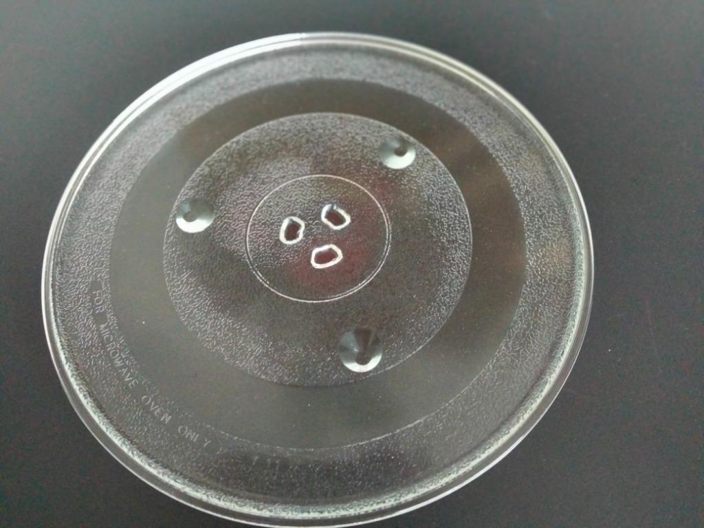 Plateaux Micro-ondes  31,5cm   /  31,cm, Enlèvement ou Envoi, Comme neuf, Rond, Autres matériaux