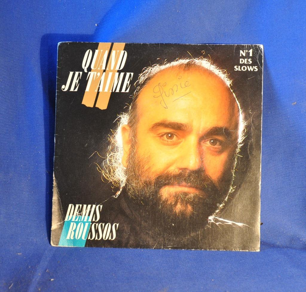 vinyl 45 tours vintage demis roussos (x2098), Enlèvement ou Envoi, Utilisé