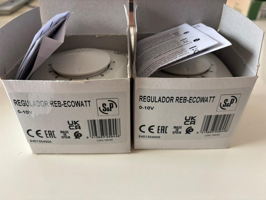 Toerenregelaar (snelheidsregelaar) REB-ECOWATT 0-10V, Ophalen of Verzenden, Nieuw, Overige typen