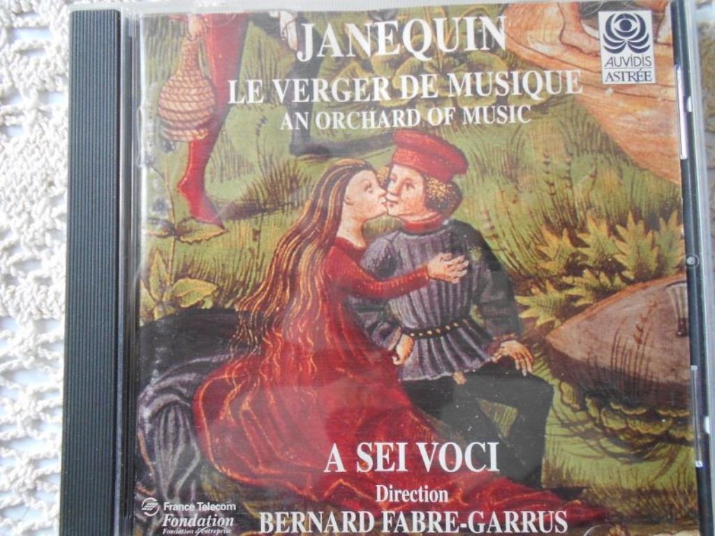 A Sei Voci (2CD's: Allegri / Janequin) + Deller Consort 1CD, Enlèvement ou Envoi, Moyen Âge et Renaissance, Utilisé, Chant