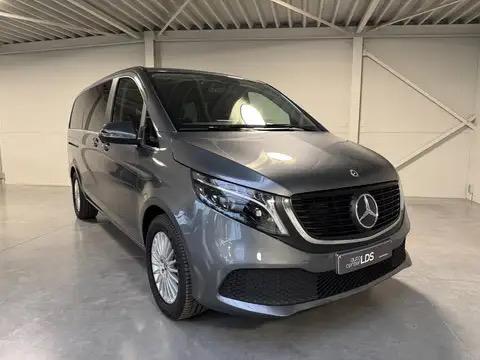 Mercedes EQV 300 - 16.000km - overname renting mogelijk, Auto's, Automaat, Parkeersensor, Zwart, Leder