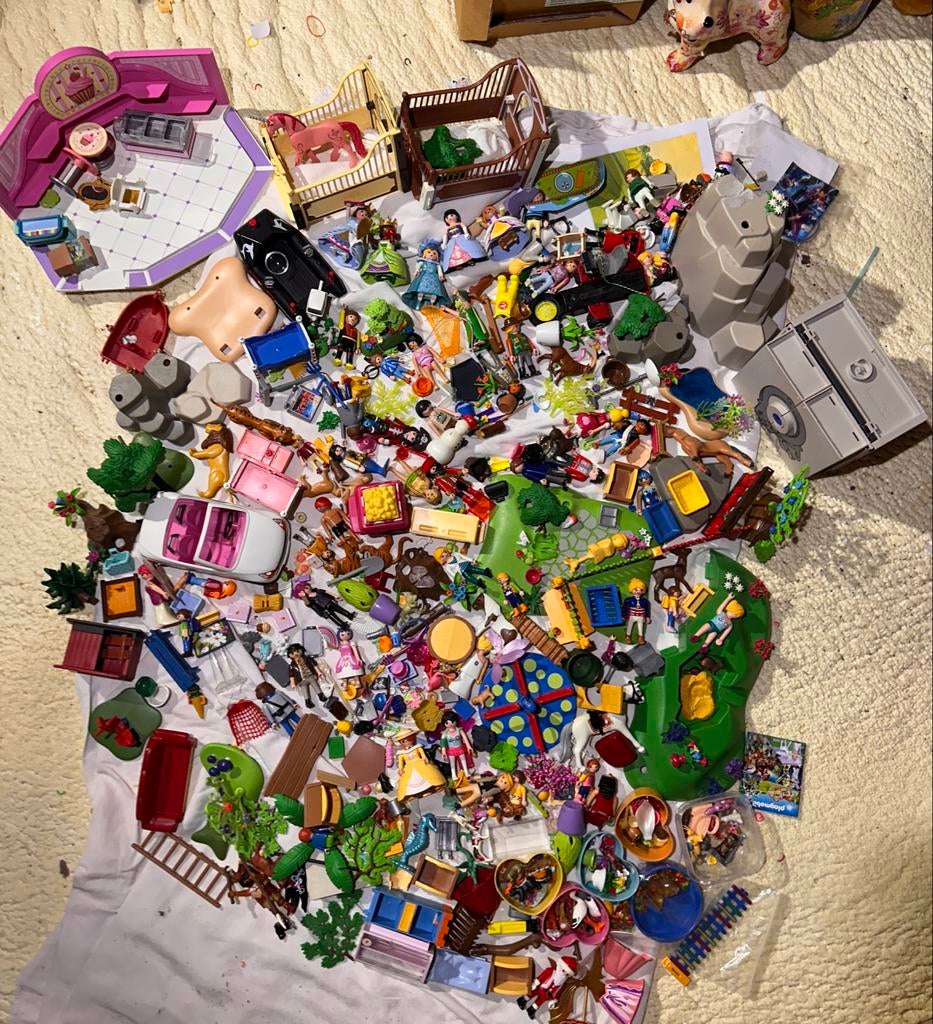 Groot lot Playmobil, Ophalen of Verzenden