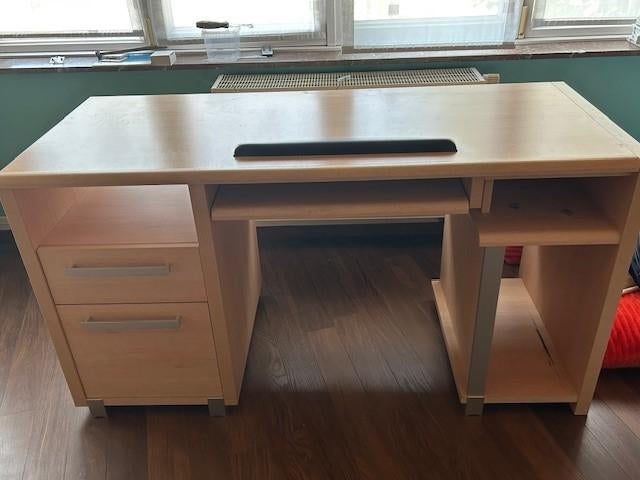 Mooi houten bureau, Huis en Inrichting, Ophalen, Gebruikt